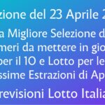 Estrazione del 23 Aprile 2024