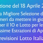 Estrazione del 18 Aprile 2024